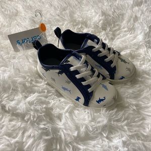 NWT! Carter’s Boys Blue Shark Shoes - Toddler Boy Size 7